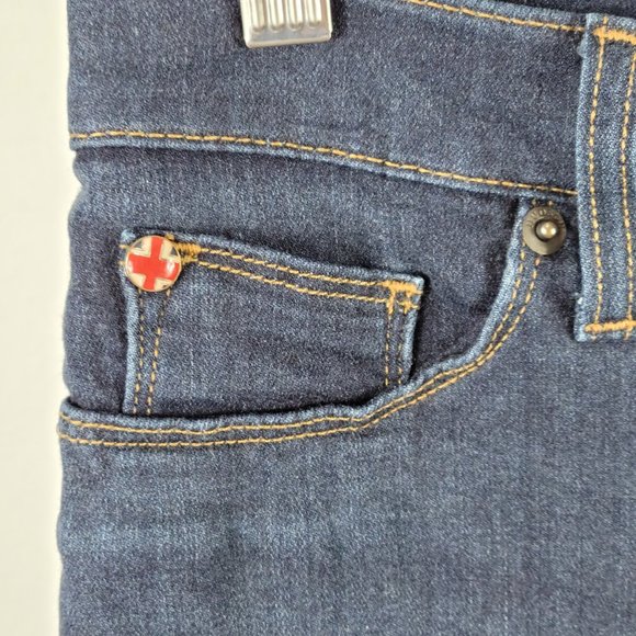 HUDSON Nico Super Skinny Fit Jeans blue Sz 26 - Picture 6 of 10